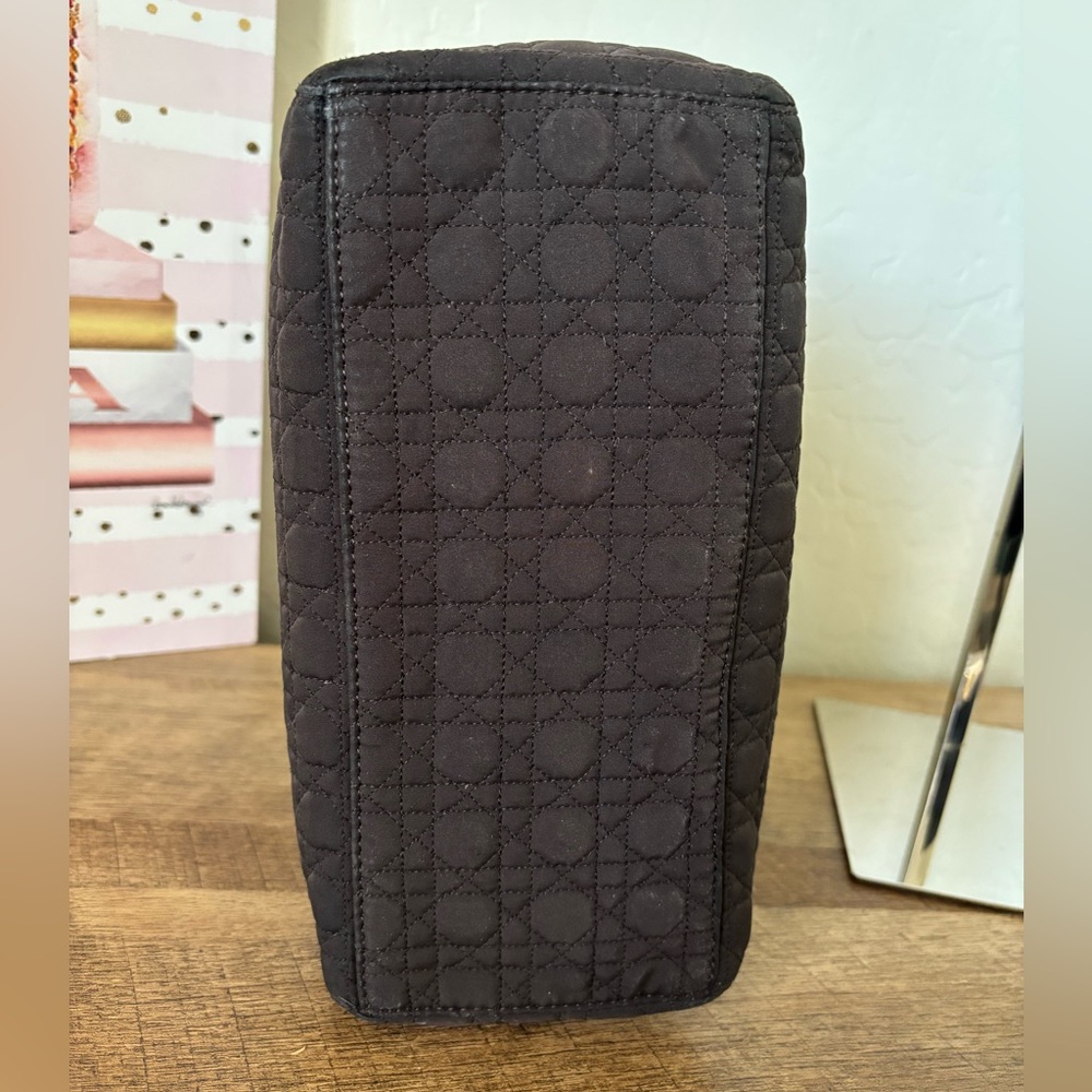 Lady Dior - Quilted Vintage Handbag with Gold Accents - Picture 9 of 14